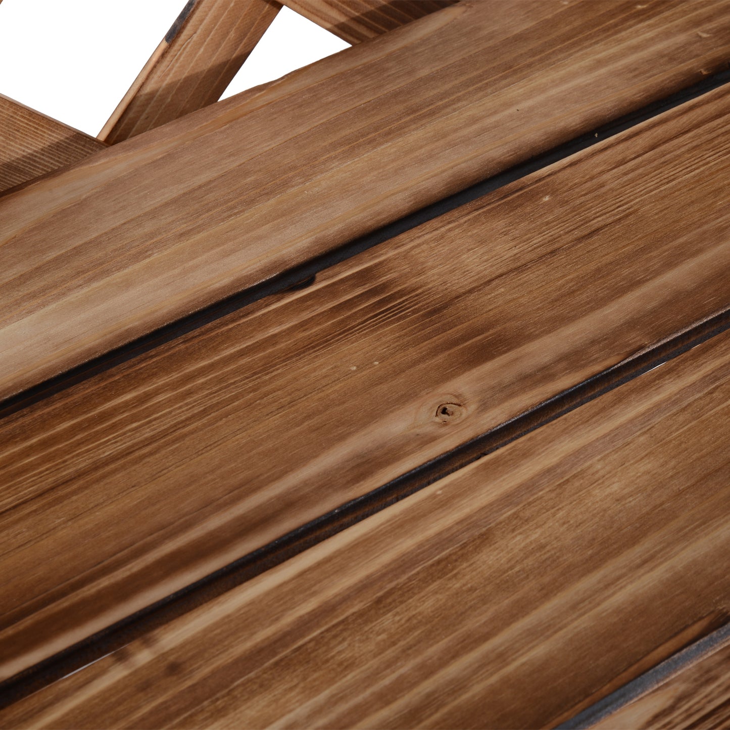 Outsunny Blumenständer Blumenregal Pflanzregal Blumenbank 3 Etagen Tannenholz (Modell8)