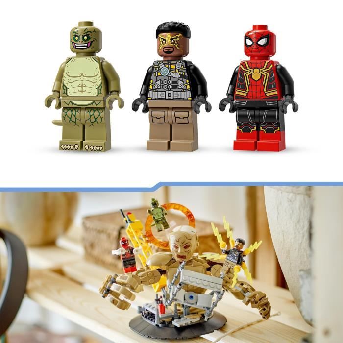LEGO 76280 Marvel Spider-Man vs. Sandman: The Final Battle, Toy with Superhero Minifigures