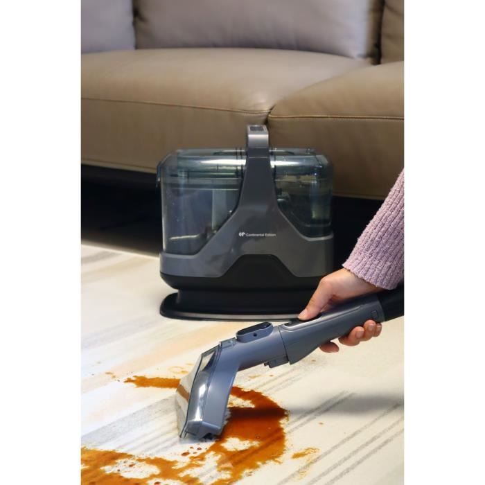 Stain Remover Cleaner - CONTINENTAL EDISON - Sofas - Carpets - Upholstery - 600 W - 1.3 L Tank - 1.6 M Hose