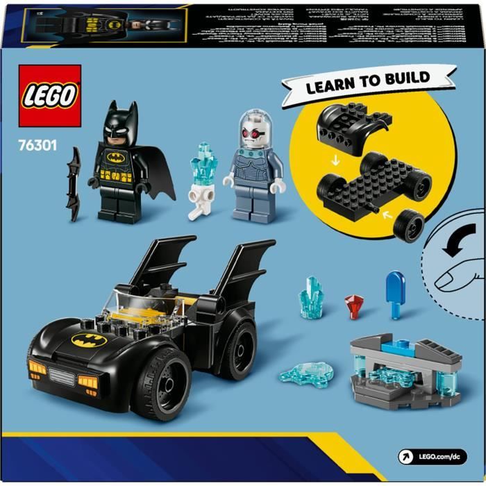 LEGO DC Batman 76301 Batman and the Batmobile vs. Mr. Freeze - Super Hero Game