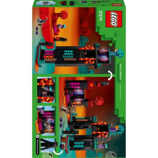 LEGO Minecraft 21279 Enderman's Tower - Building Set for Boys Ages 9 and Up