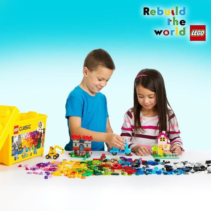 LEGO Classic 10698 Deluxe Creative Brick Box - 790pcs