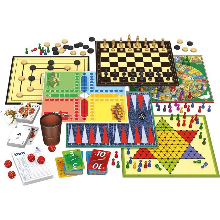 Premium Edition Classic Games Box - Board Game - SCHMIDT SPIELE - Metal Box