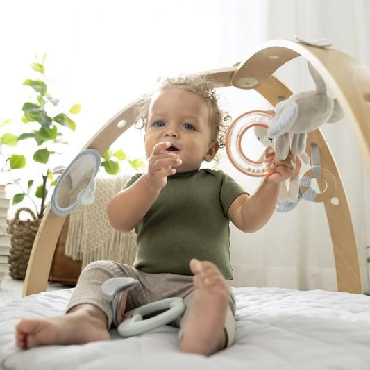 INGENUITY play mat Cozy Spot  Reversible Duvet Activity Gym - Loamy 