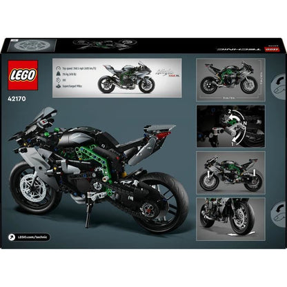LEGO Technic 42170 Kawasaki Ninja H2R Motorcycle, Gift Idea for Kids, Creative Toy