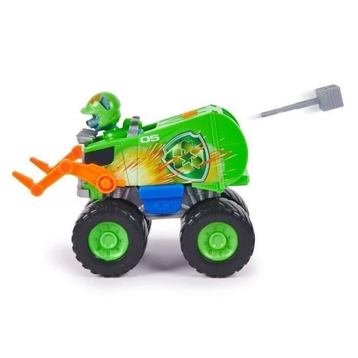 SPIN MASTER VEHICLE + RESCUE WHEELS ROCKY FIGURE Paw Patrol