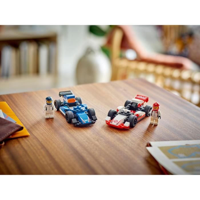 LEGO City 60464 Williams Racing and Haas F1 Racing Cars - Toy for 4 year olds