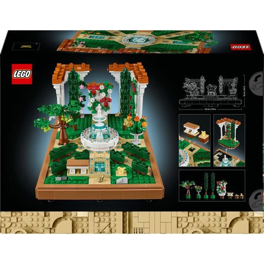 LEGO Icons 10359 Andalusian Garden Gift for Adults Who Love Gardening and Travel