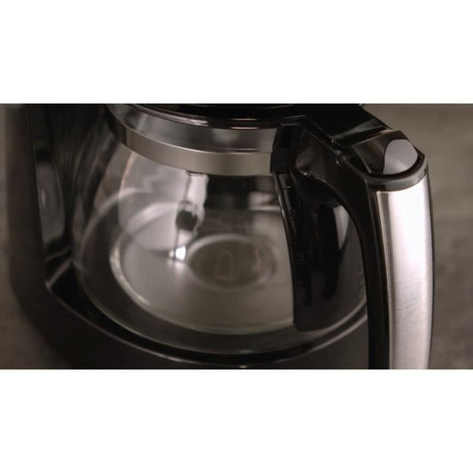 Coffee machine Melitta - Enjoy Top Glass Noir/Brushed steel 1017-04