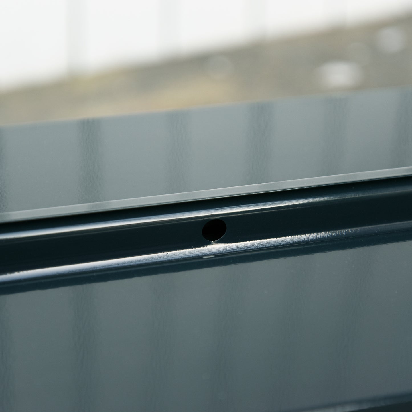 DURHAND Werkzeugkoffer Werkzeugkiste 5 Fächer aufklappbar Stahl (SPCC) Dunkelgrün 56 x 20 x 41 cm