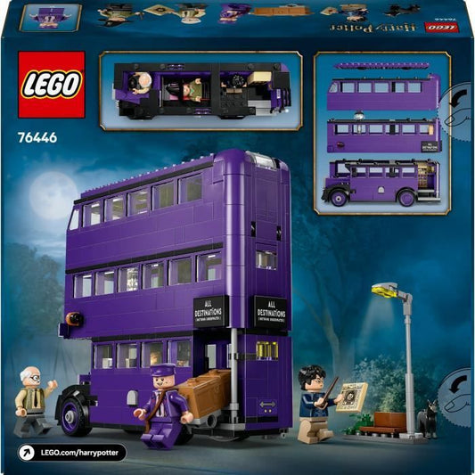 LEGO Harry Potter 76446 Knight Bus Adventure - Building Set for Kids Ages 8 and Up