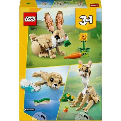 LEGO Creator 31162 3-in-1 Adorable Bunny - Building Toy for Girls Aged 8