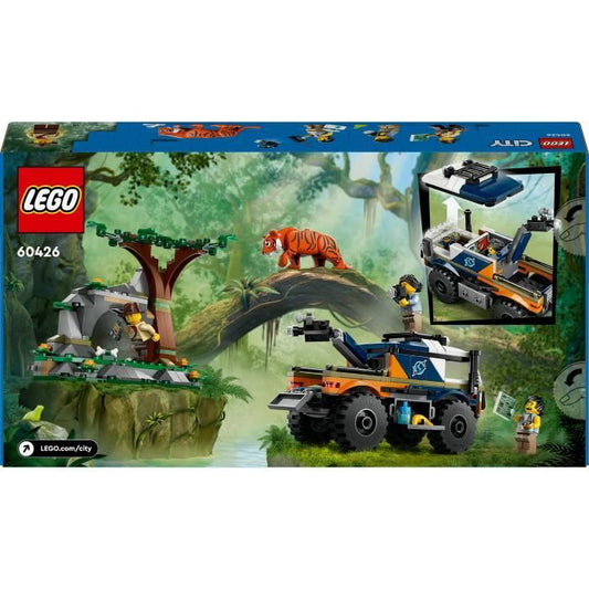 LEGO City 60426 Jungle Explorer Off-Road Truck, Toy for Kids Ages 6 and Up