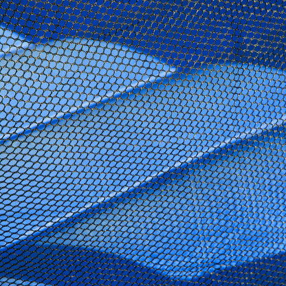 HOMCOM Hüpfburg mit Rutsche und Sicherheitsnetz, bis 100 kg, 3-10 Jahre, 300x180x160cm