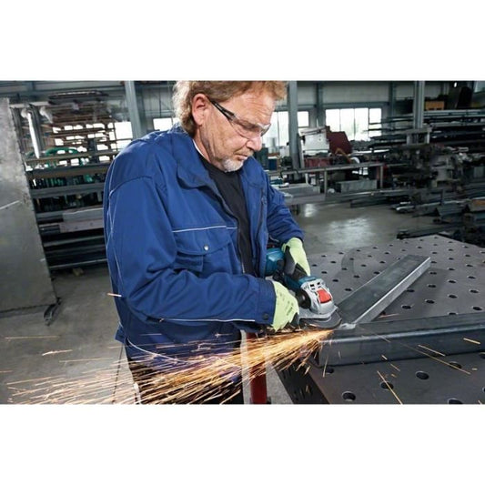 Bosch Professional X-LOCK GWX 18V-10 angle grinder - 2 x 5.0Ah batteries + GAL 1880 charger + L-BOXX