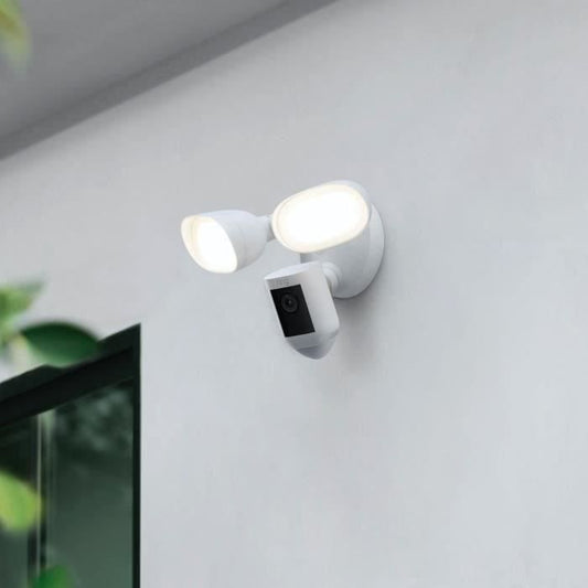 RING Spotlight Pro Plug-in Surveillance Camera - Black - EU
