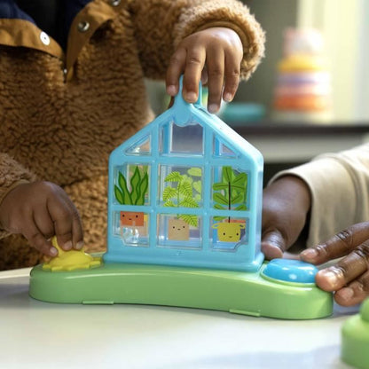 INGENUITY 6-in-1 Baby Bouncer Aid: Transforms into a Play Mat, Children's Teepee, Activity Table, Removable Toys