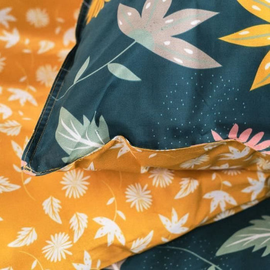 Bedding set - TODAY - Sunshine - Yellow - 100% Cotton - 57 threads - 2 people - 260x240cm