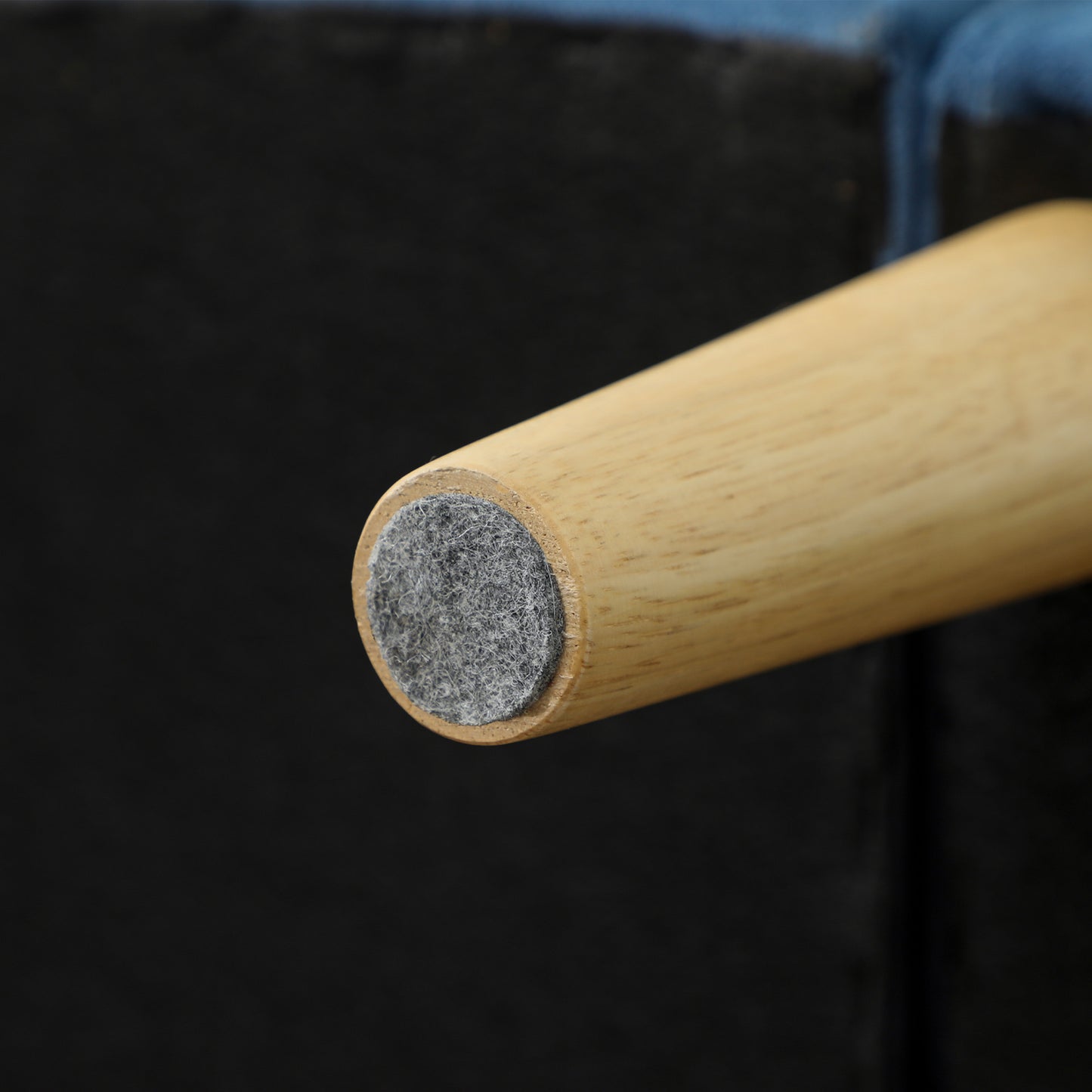 HOMCOM Zweisitzer-Sofa mit Stauraum, Knopfheftung, Kissen, Kautschukbaumholz, 117x62x78cm, Blau