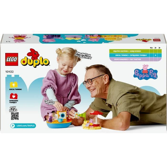 LEGO DUPLO 10432 Peppa Pig's Boat Trip - Toddler Bath Playset