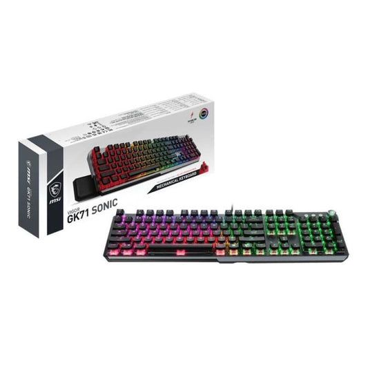 Mechanical gaming keyboard - MSI - VIGOR GK71 SONIC RED