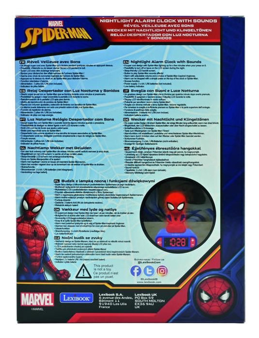 Spider-Man Clock Radio Alarm Clock