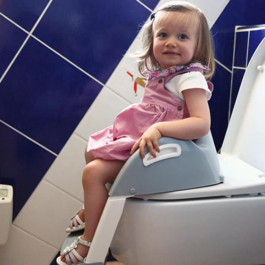 THERMOBABY Reducer toilet kiddyloo - Blue flower