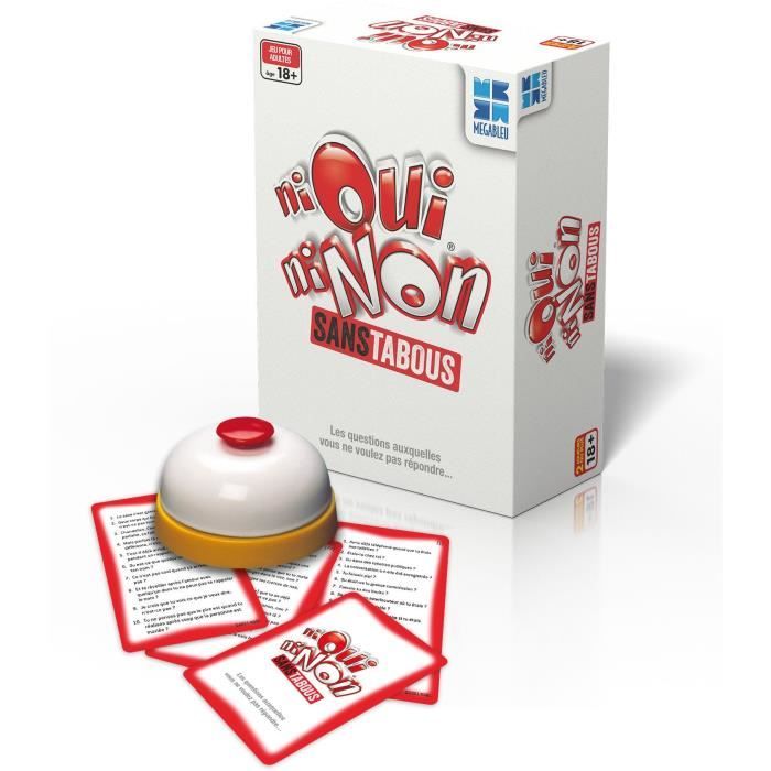 Ni Oui Ni Non Sans Tabous - Board game - Megableu - From 18 years old