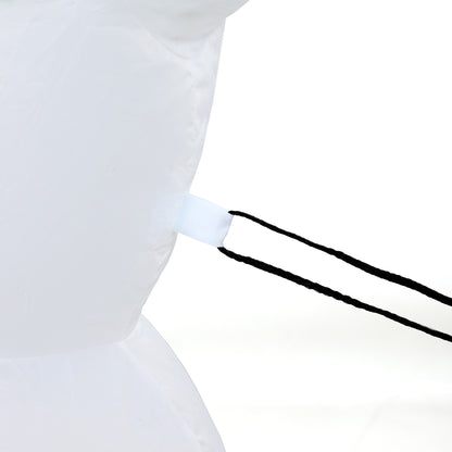 Outsunny Aufblasbar Schneemann Familie, 1,8 m Weihnachtsdeko mit LED-Beleuchtung für Innen- und Außenbereich