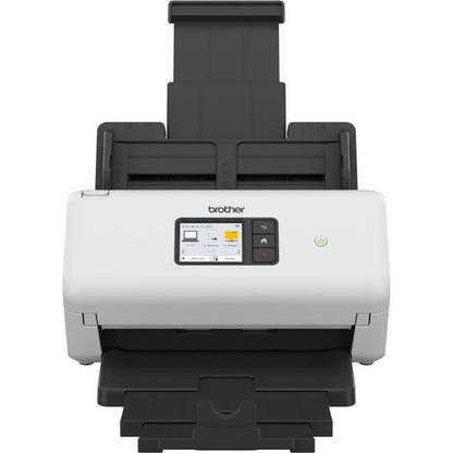 Scanner - BROTHER - ADS-4500 - Office Documents - Duplex - 70 ppm/35 ipm - Ethernet, Wi-Fi, Wi-Fi Direct - ADS4500WRE1