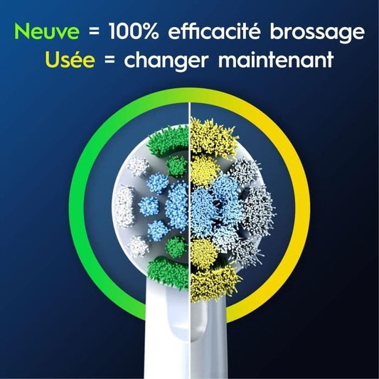 ORAL-B brush head - Precision Clean - for electric toothbrush - pack of 6