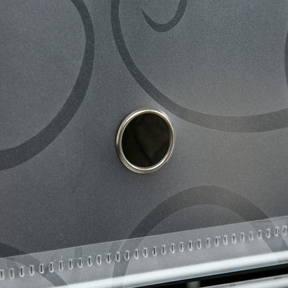 HOMCOM Schuhregal, 12 Aufbewahrungsboxen für 24 Paar Schuhe, Kunststoff, Schwarz+Weiß