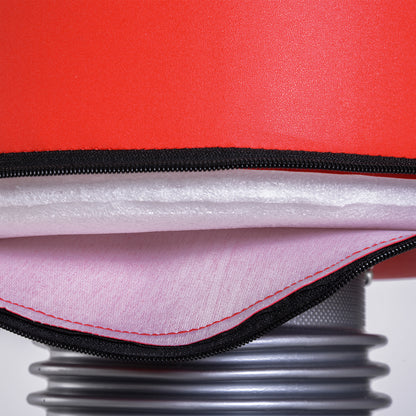 HOMCOM Standboxsack höhenverstellbar mit Federung Rot