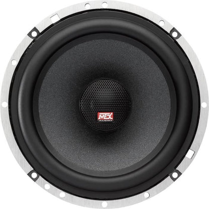 MTX TX665C 16.5cm 2-way coaxial speakers 90W RMS 4O aluminum chassis neodymium tweeter silk dome coil TSV TIL