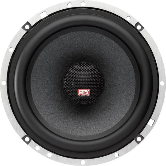 MTX TX665C 16.5cm 2-way coaxial speakers 90W RMS 4O aluminum chassis neodymium tweeter silk dome coil TSV TIL