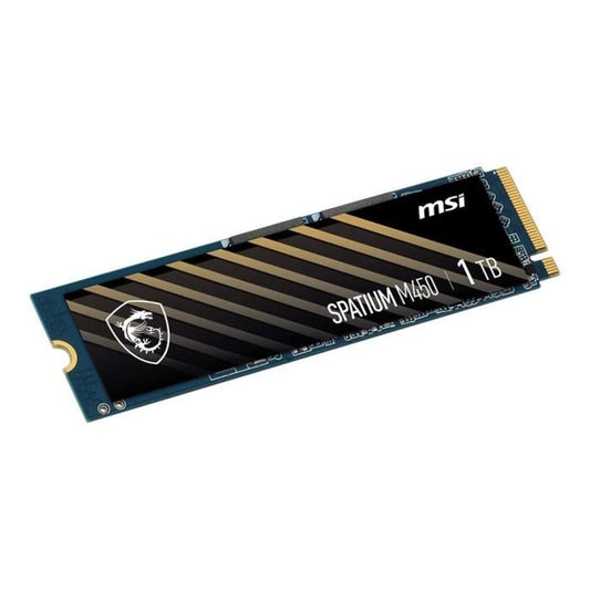 MSI SPATIUM M450 1TB PCIe 4.0 NVMe M.2 internal SSD