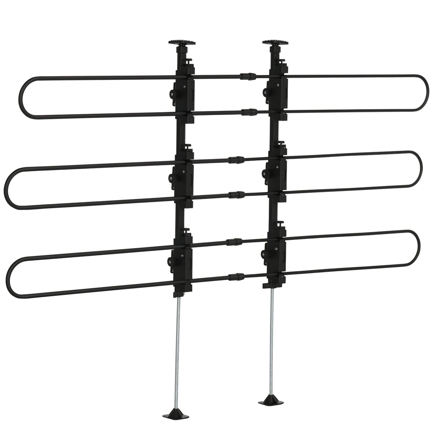 PawHut Hundegitter für den Kofferraum, einfache Montage, robust und formbeständig, Stahl, 150 x 9 x 124 cm