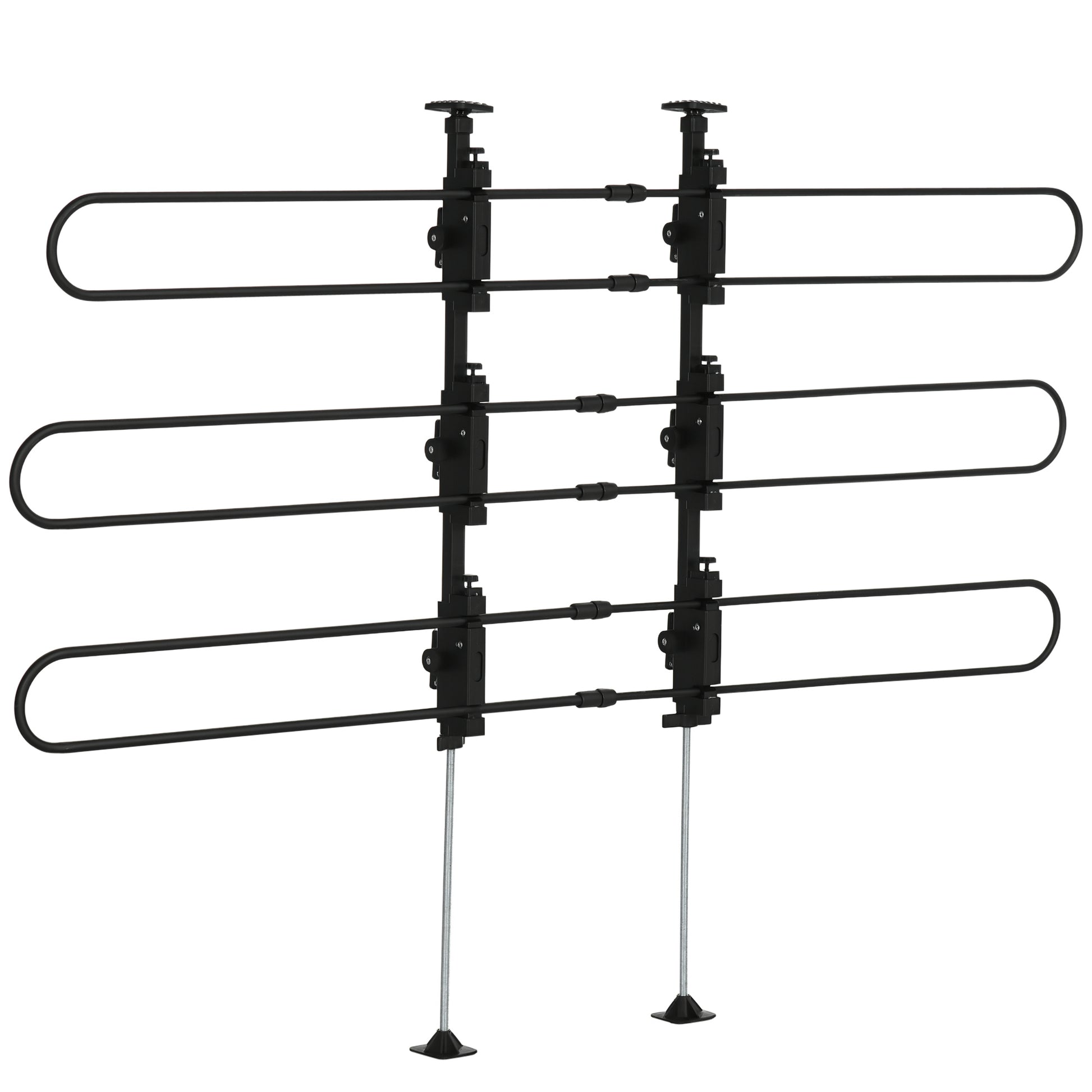 PawHut Hundegitter für den Kofferraum, einfache Montage, robust und formbeständig, Stahl, 150 x 9 x 124 cm