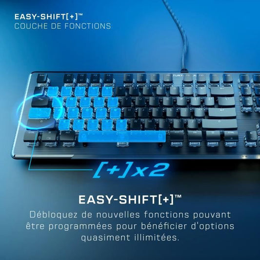 Mechanical PC gaming keyboard - TURTLE BEACH - Vulcan II - Black