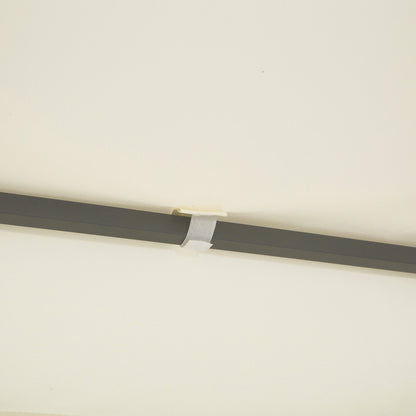 Outsunny Ersatzdach für Metallpavillon 3x4m wasserabweisend Pavillondach mit Doppeldach, Ersatzbezug für Gartenpavillon Partyzelt Gartenzelt Polyester Cremeweiß