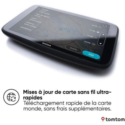 Auto GPS - TOM TOM - GO Superior - HD 7 screen - World maps - Wifi update