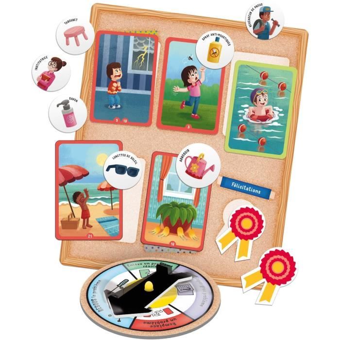 Problem Solving - Board Game - LIFE SKILLS - Illustrated Board