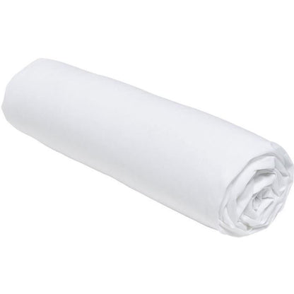 Fitted sheet - TODAY - 180 x 200 cm + 30 cm - Cotton - Organic Chalk