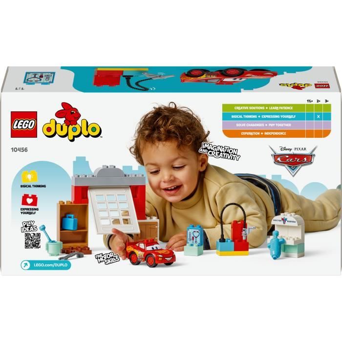 LEGO DUPLO ¦ Disney and Pixar Cars 10456 McQueen's Visit to Doc's Garage - Game for 2 Years
