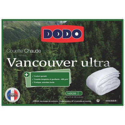 Dodo Vancouver Duvet - 140x200 cm - Ultra - Made in France