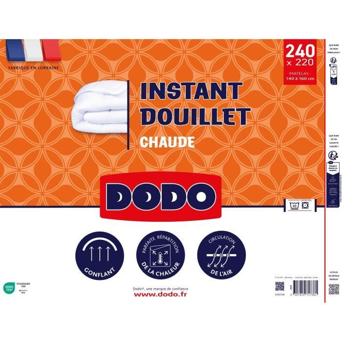 DODO - Warm duvet - Cozy moment - 220 x 240 cm - 2 people