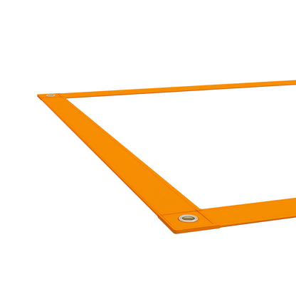 PawHut Hunde-Agiliy-Set Hundeparcours, 1 Reifen, 1 Hürde, 1 Slalom-Set, 352 cm x 66 cm x 69 cm, Blau + Rot