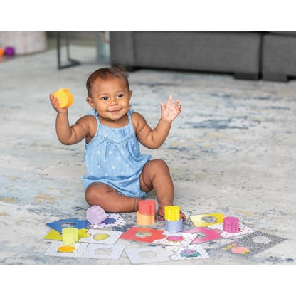 Shape puzzle - INFANTINO - 315195 - Sensory - 24 pieces