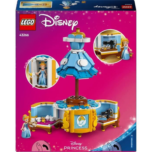 LEGO | Disney Princess 43266 Cinderella's Dress - Building Set for Girls Ages 9