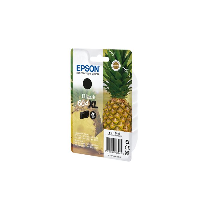 Ink cartridge - EPSON - Pineapple 604XL - Black - High capacity - 500 pages